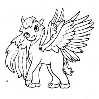 Hippogriff Coloring Page | Hippogriff coloring page
