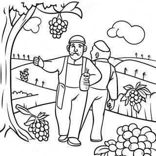 Gleichnis Von Den Arbeitern Im Weinberg Malvorlagen