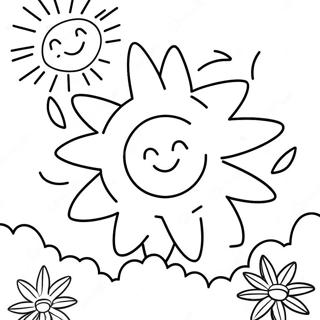 Have a Great Day Sunshine Coloring Page | Have a Great Day coloring page