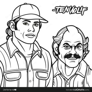 Teen Wolf Coloring Page | Teen Wolf coloring page