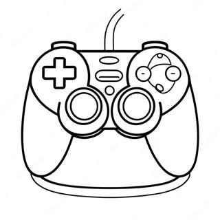 Video Game Controller Coloring Page | Video Game coloring page