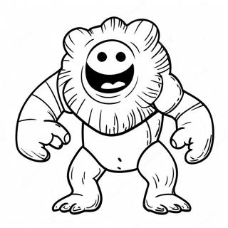 Thing Coloring Page | Thing coloring page