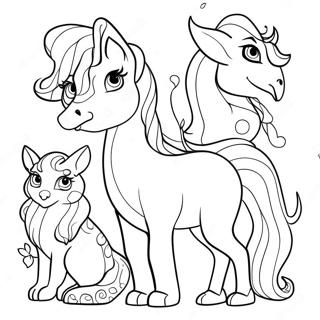 Magical Creatures Coloring Page | Just Add Magic coloring page