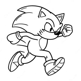 Fnf Sonic Páginas para Colorear