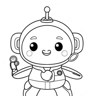 Vegimal Octonauts Coloring Page | Vegimal Octonauts coloring page