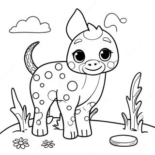 Dot to Dot Animal Coloring Page | Dot to Dots coloring page