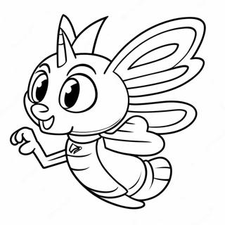 Charlotte Hornets Mascot Coloring Page | Charlotte Hornets coloring page