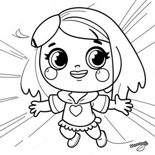 Adventurous Abby Hatcher Coloring Page | Abby Hatcher coloring page