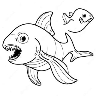King Shark Coloring Page | King Shark coloring page