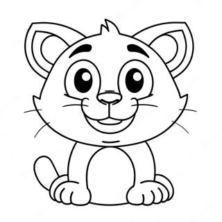 Talking Tom Coloring Page | Talking Tom coloring page