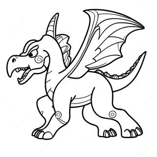 Palkia in Battle Coloring Page | Palkia coloring page