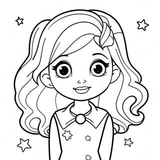 Star Darlings Magical Adventure Coloring Page | Star Darlings coloring page