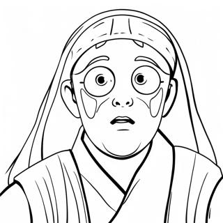 Young Jedi Coloring Page | Young Jedi coloring page
