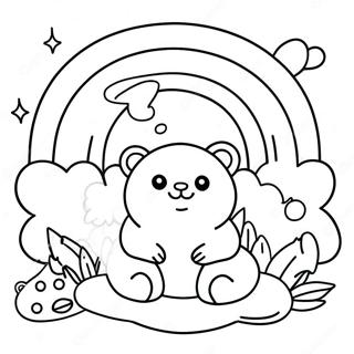 Rainbow Friends Blue Coloring Page | Rainbow Friends Blue coloring page