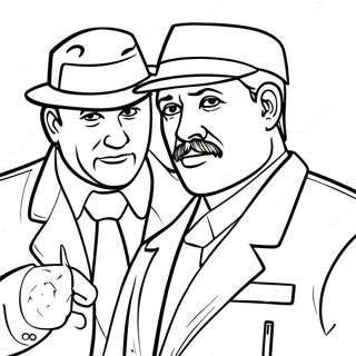 Investigators Coloring Page | Investigators coloring page