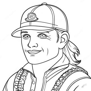 Whitty FNF Coloring Page | Whitty FNF coloring page