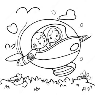 Little Einsteins June Coloring Page | Little Einsteins June coloring page