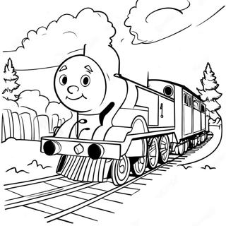 Emily from Thomas the Train Coloring Page | Emily from Thomas the Train coloring page