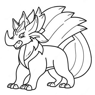 Zamazenta Páginas para Colorir