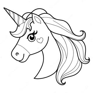 Unicorn Horn Coloring Page | Unicorn Horn coloring page