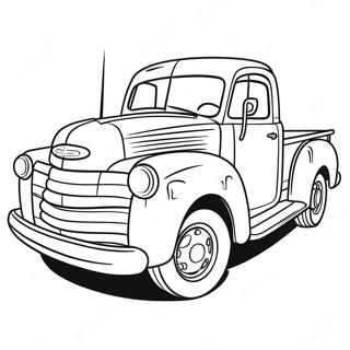 Pickup Truck Coloring Page | Pickup Truck coloring page