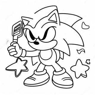Sonic Superstars Coloring Page | Sonic Superstars coloring page