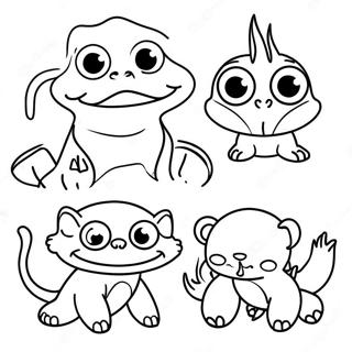 Flippy Páginas para Colorear