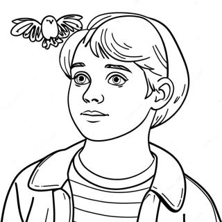 Stranger Things Robin Halaman Mewarnai