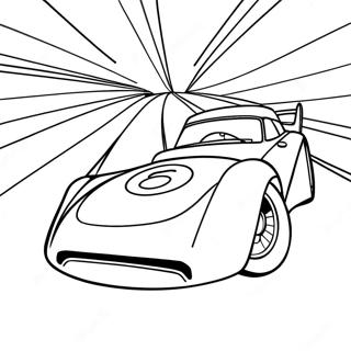 Speed Racer Coloring Page | Speed Racer coloring page