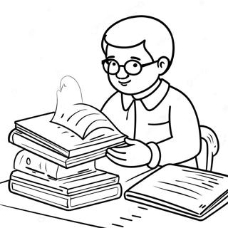 Reading Log Sheet Coloring Page | Reading Log Sheet coloring page