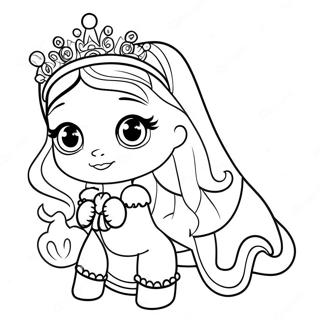 LOL Princess Coloring Page | Lol Princess coloring page