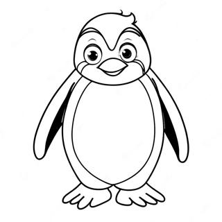 Tacky the Penguin Coloring Page | Tacky the Penguin coloring page