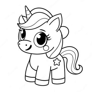 Cute Tokidoki Unicorn Coloring Page | Tokidoki coloring page