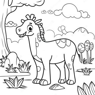 If I Ran the Zoo Coloring Page | If I Ran the Zoo coloring page