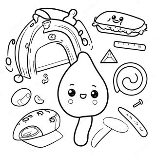 Fun Addition and Subtraction Coloring Page | Second Grade Math WorkPages coloring page