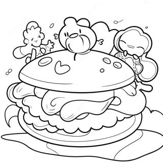 Cousin Fun Day Coloring Page | Cousin coloring page