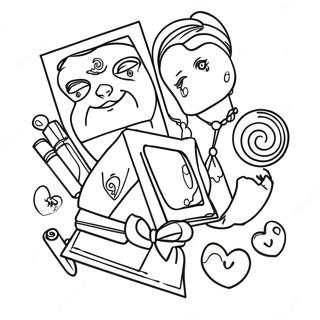 Charmed Coloring Page | Charmed coloring page