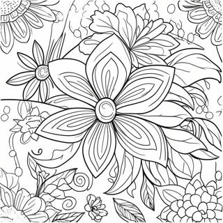Flowering Ideas Coloring Page | Flowering Ideas coloring page
