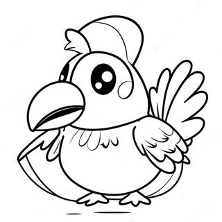 Farfetch'd Coloring Page | Farfetch'd coloring page