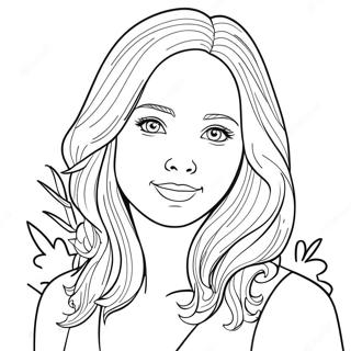 Olivia Coloring Page | Olivia coloring page