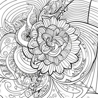 Spiraling Pin Wheel Designs Coloring Page | Pin Wheel Patterns coloring page