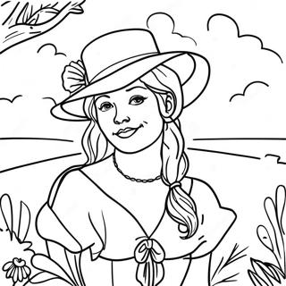Renoir Coloring Page | Renoir coloring page