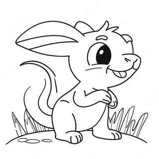Skippyjon Jones in a Colorful Adventure Coloring Page | Skippyjon Jones coloring page