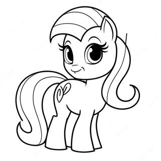 Rarity Coloring Page | Rarity coloring page