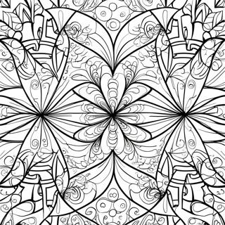 Geometric Tessellation Coloring Page | Tessellation coloring page