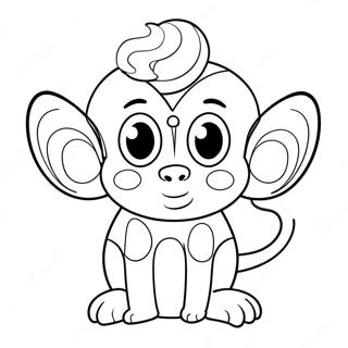 Pinky Malinky Coloring Page | Pinky Malinky coloring page