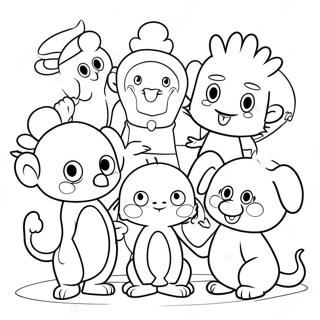 Pinky Malinky Páginas para Colorir