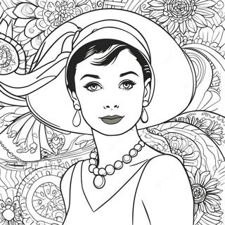 Audrey Coloring Page | Audrey coloring page
