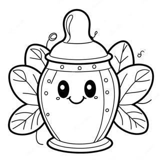 Colorful Scentsy Warmer Coloring Page | Scentsy coloring page
