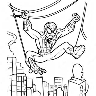 Homem-Aranha Zumbi Páginas para Colorir